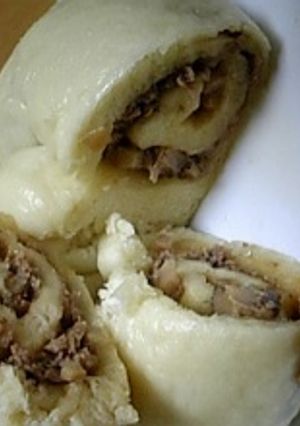 炊飯器でうずまき肉まん♪-レシピのメイン写真