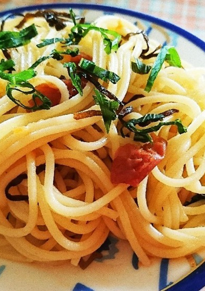 簡単❢塩こんぶの和風パスタ♪-レシピのメイン写真