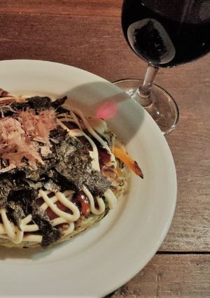 おつまみお好み焼き【肉、卵無し納豆入り】-レシピのメイン写真