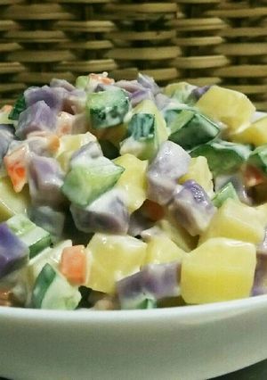 簡単♪コロコロポテトサラダ-レシピのメイン写真