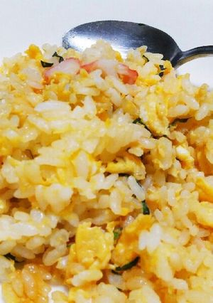 大葉×カニカマの和風チャーハン-レシピのメイン写真