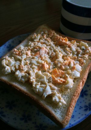★4分で完成エッグトースト★-レシピのメイン写真