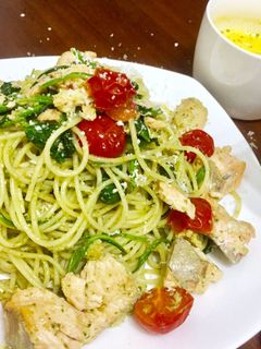 無添加ジェノベーゼで絶品!パスタ♪-レシピのメイン写真