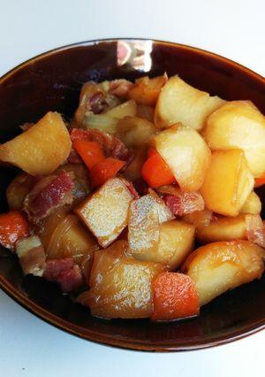 肉じゃがべーコン-レシピのメイン写真