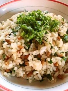 納豆炒飯-レシピのメイン写真