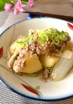 じゃがいもホクホク★味噌風味の肉じゃが-レシピのメイン写真