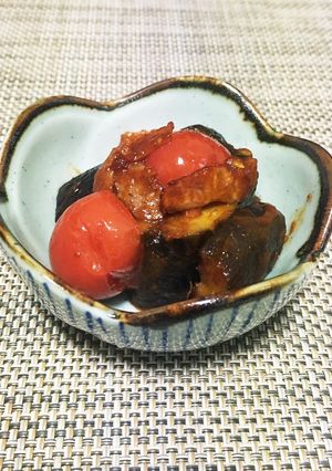 なすとベーコントマケチャ炒め-レシピのメイン写真