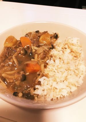 時短♡ダイエットに♡キノコカレー♪-レシピのメイン写真