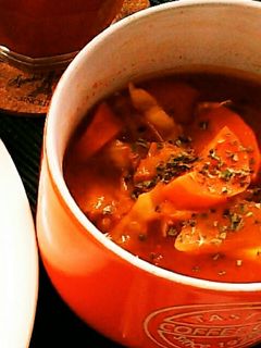 トマトバジルスープ♥-レシピのメイン写真