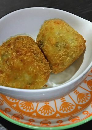 残りご飯でライスコロッケ♪-レシピのメイン写真