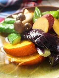 残り野菜の揚げ浸し-レシピのメイン写真