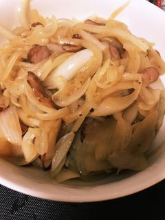 玉ねぎとウィンナーの炒め物-レシピのメイン写真