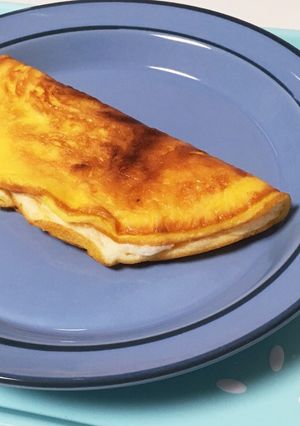 (なんちゃって)スフレオムレツ-レシピのメイン写真
