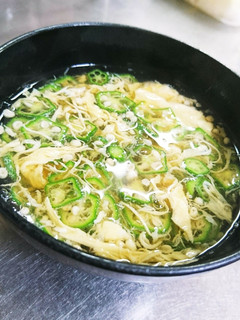 オクラと卵のとろふわスープ♥️-レシピのメイン写真