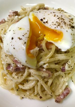 冷たいカルボナーラ-レシピのメイン写真