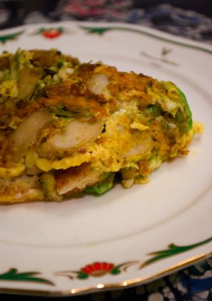 トースト入り♪アボカド・オムレツ☆朝食に-レシピのメイン写真