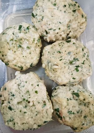 レンジで軟骨&紫蘇入りつくねバーグ☆-レシピのメイン写真