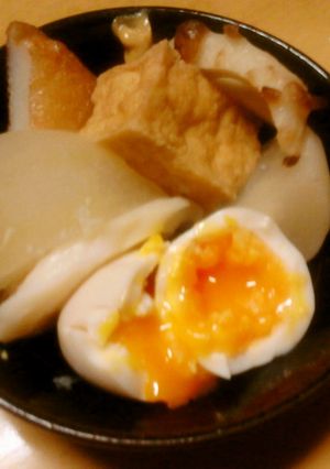 半熟ゆで卵のおでん-レシピのメイン写真