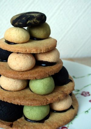 クッキーのクリスマスツリー-レシピのメイン写真