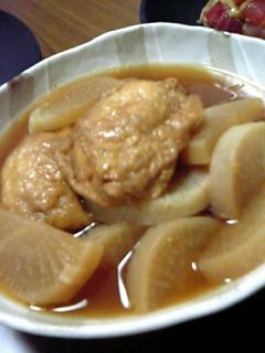 肉詰めいなりと大根の煮物-レシピのメイン写真
