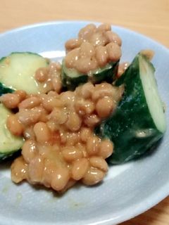 うめえ納豆きゅうり-レシピのメイン写真