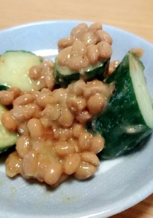 うめえ納豆きゅうり-レシピのメイン写真