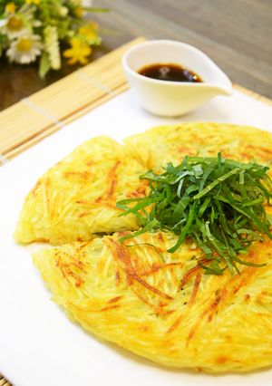 柚子胡椒香る♡ツナのポテトガレット♪-レシピのメイン写真