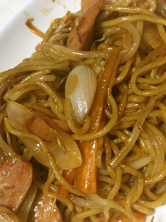 ちょい足し、ソース焼きそば-レシピのメイン写真