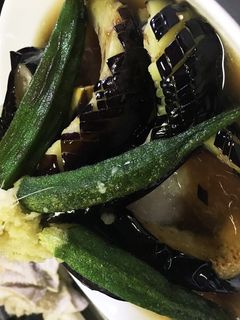 なすとオクラの揚げびたし-レシピのメイン写真
