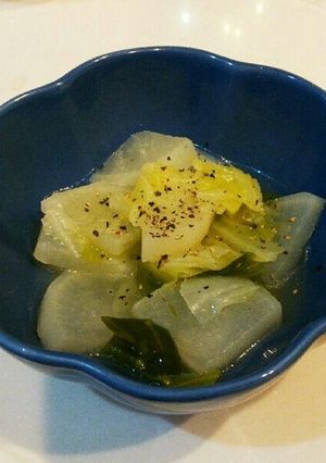 大根とキャベツのシャンタン煮-レシピのメイン写真