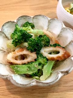 ちくわとブロッコリーの胡麻和え-レシピのメイン写真
