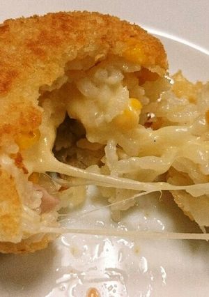 チーズとろ~り ライスコロッケ☺-レシピのメイン写真