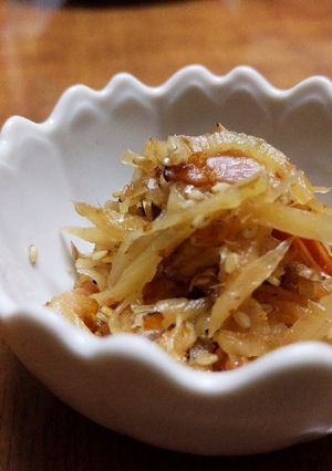 新しょうがとベーコンの佃煮-レシピのメイン写真