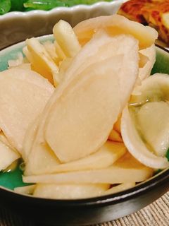 簡単 あっさりおつまみ 新生姜の浅漬け-レシピのメイン写真