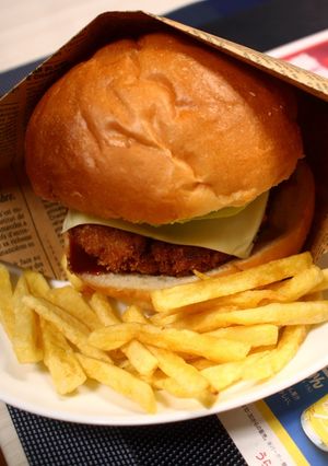 マックの大阪ビーフカツバーガー♪-レシピのメイン写真