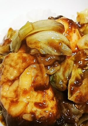 水なし！たっぷりキャベツとチキンのカレー-レシピのメイン写真