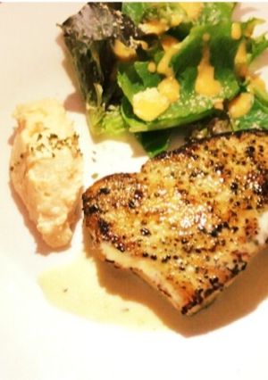 サメの香草焼き〜クリームソースがけ〜-レシピのメイン写真