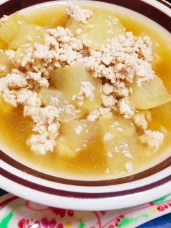 とうがんのそぼろ煮-レシピのメイン写真