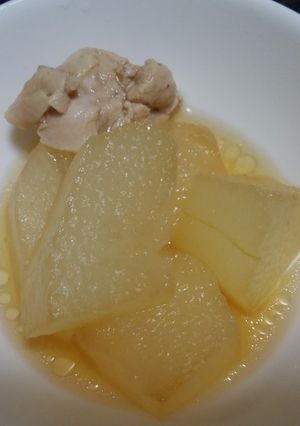 冬瓜の煮物（温も冷もウマウマ）-レシピのメイン写真