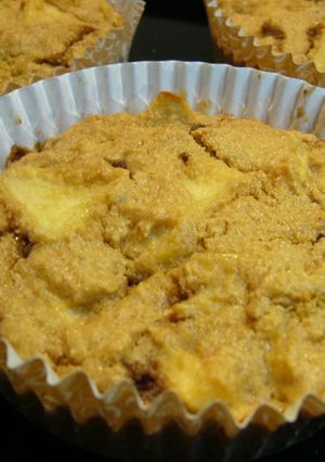 ヘルシー★黒糖りんごおからカップケーキ-レシピのメイン写真
