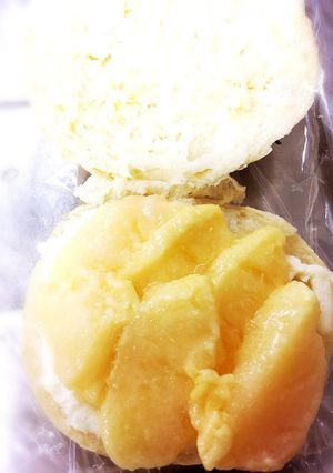 桃とクリームチーズのサンドイッチ-レシピのメイン写真