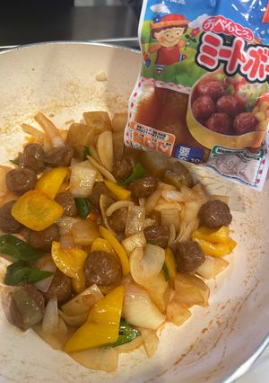 ミートボール酢豚-レシピのメイン写真