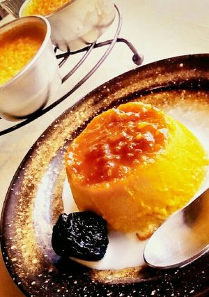 秋はヤッパリ「南瓜プリン」から！-レシピのメイン写真