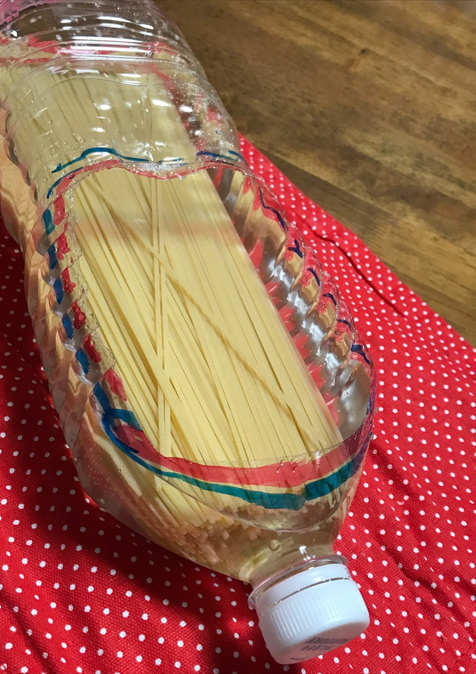 水漬けパスタ簡単便利容器♪-レシピのメイン写真