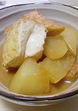 大根と厚揚げの味噌煮☆母の味？-レシピのメイン写真