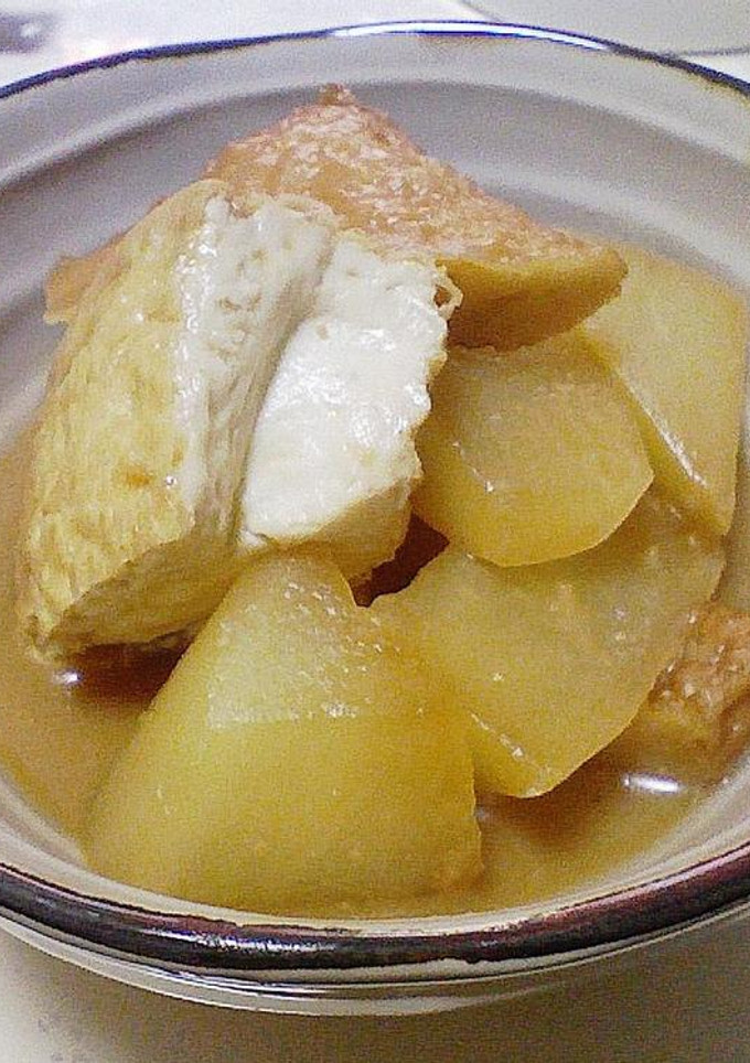 大根と厚揚げの味噌煮☆母の味？-レシピのメイン写真