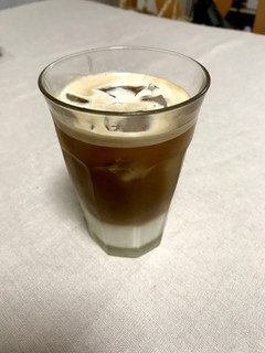アイスコーヒー!ミルクと2層でお洒落に!-レシピのメイン写真
