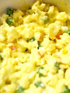 スクランブルエッグ【MIXベジタブル入】-レシピのメイン写真