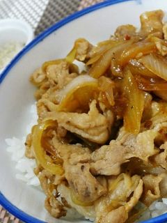男性ウケ抜群!簡単豚丼♪-レシピのメイン写真
