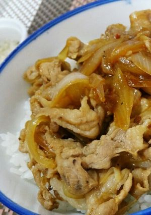 男性ウケ抜群！簡単豚丼♪-レシピのメイン写真